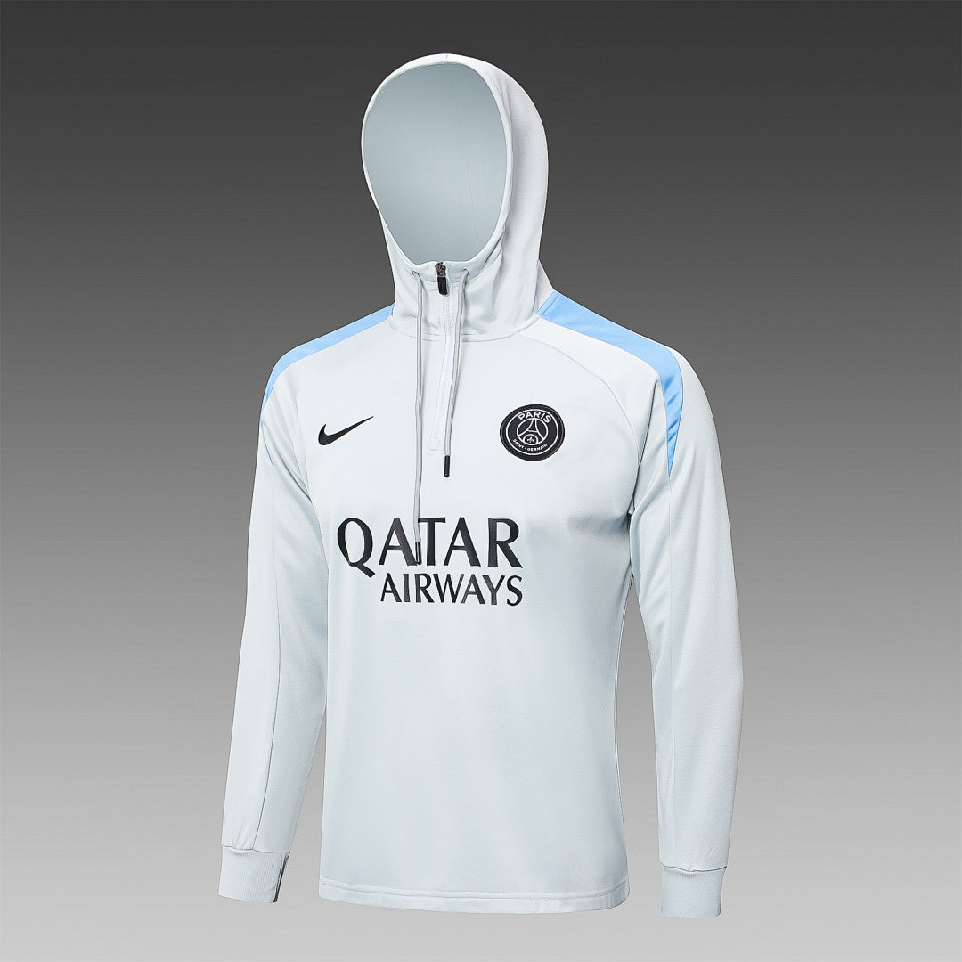 Veste à Demi-Zip Paris 2024/25 - Avec Capuche