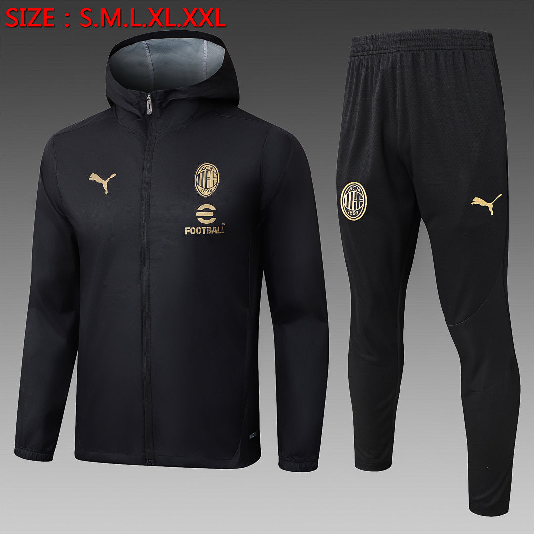 Veste AC Milan 2024/25- Avec Capuche