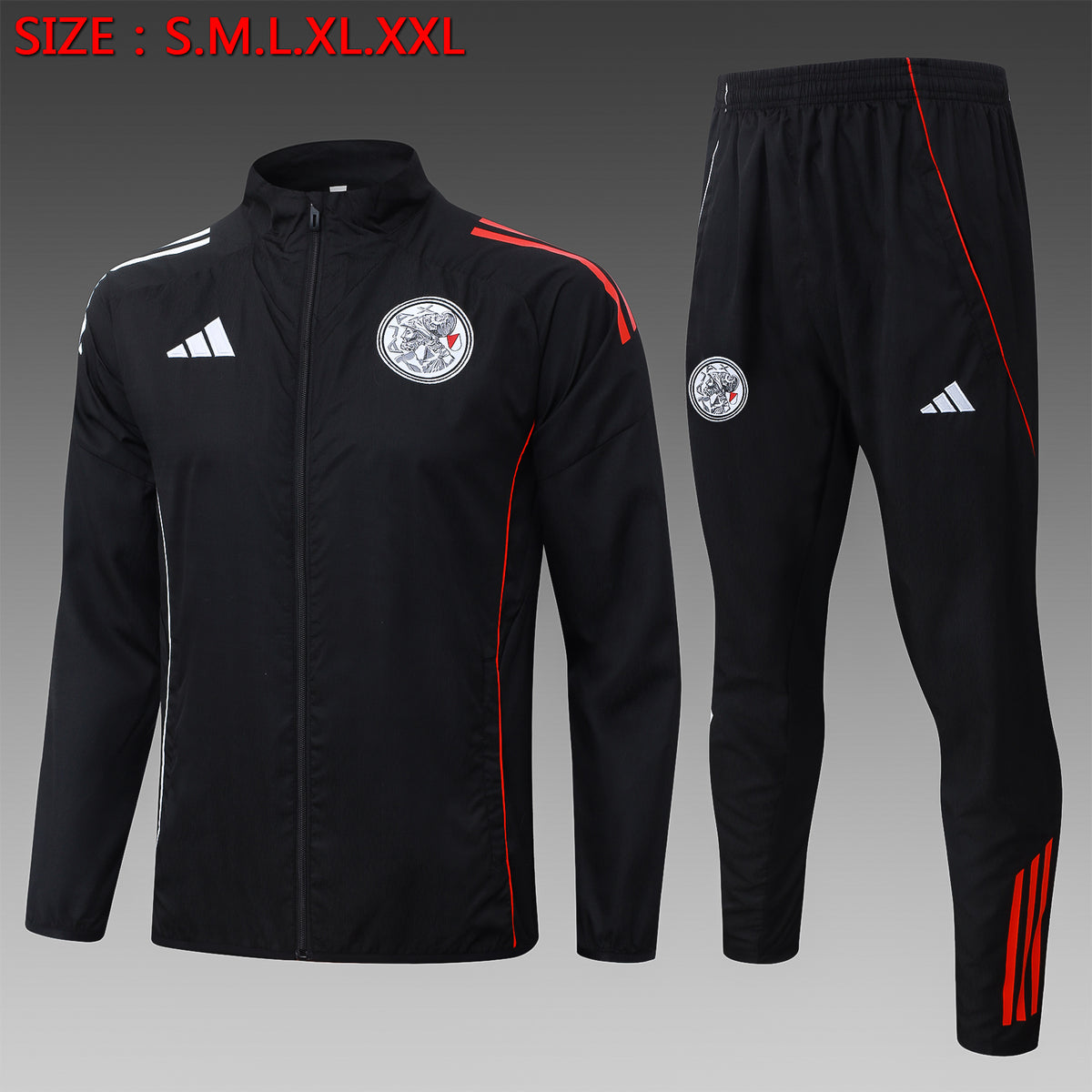 Veste Ajax 2025/26 - Noir