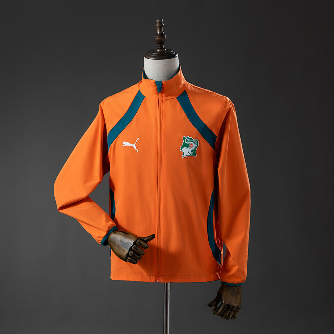 Veste Côte d'Ivoire Coupe-Vent Réversible 2026