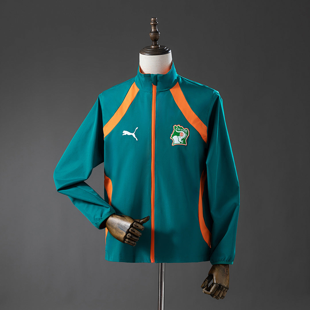 Veste Côte d'Ivoire Coupe-Vent Réversible 2026