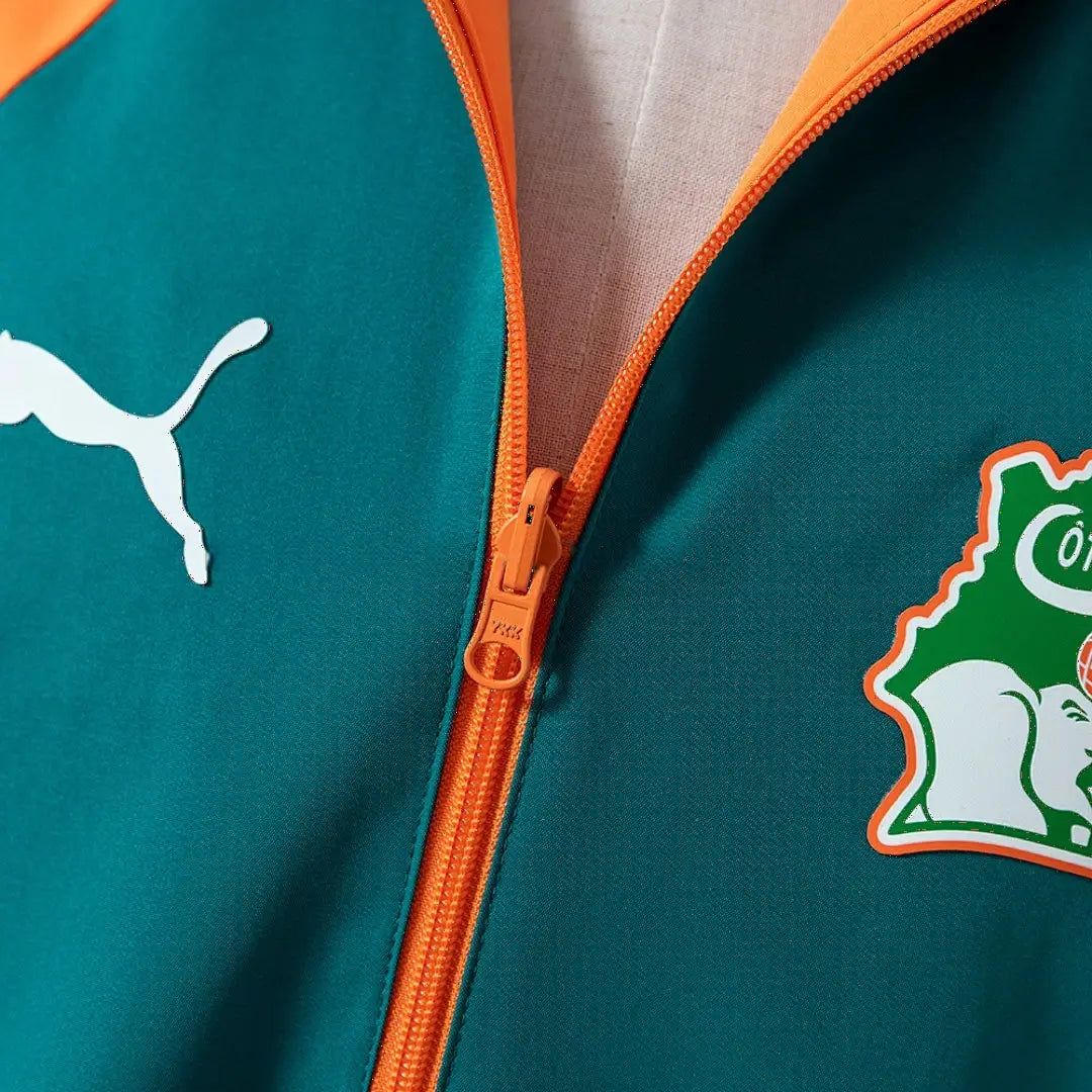 Veste Côte d'Ivoire Coupe-Vent Réversible 2026