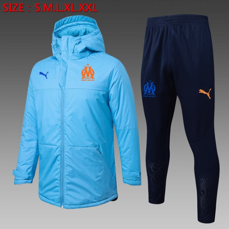 Veste Coton Marseille Bleu Clair