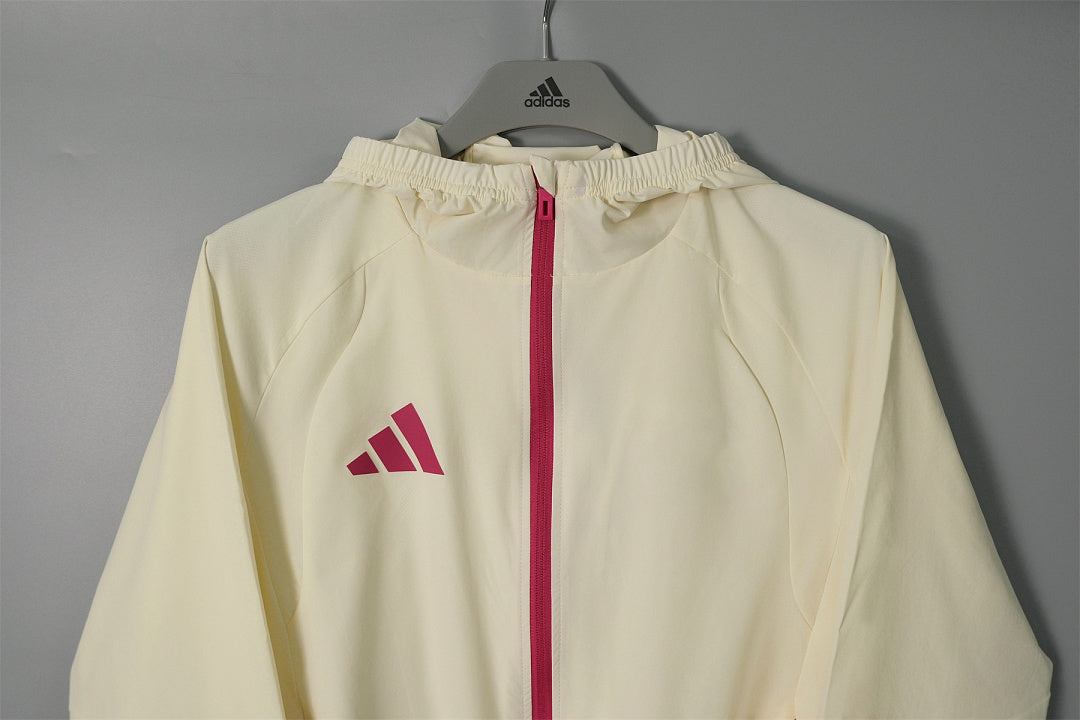 Veste coupe-vent à capuche Beige 2026/27