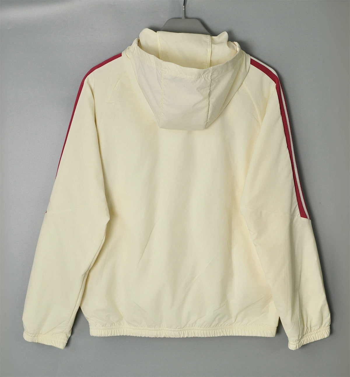 Veste coupe-vent à capuche Real Madrid Beige 2026/27