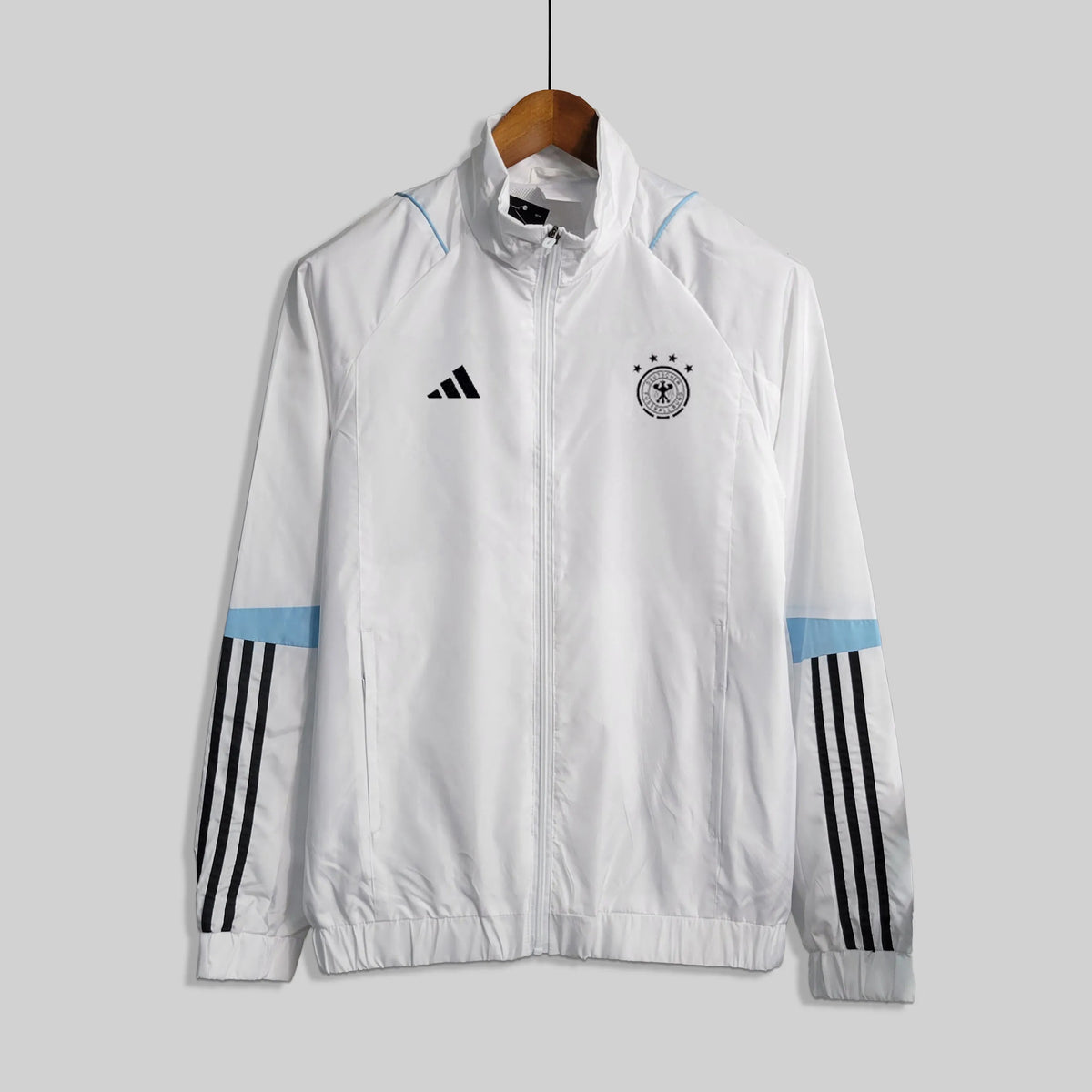 Veste coupe-vent Allemagne/Germany blanche 2023/24