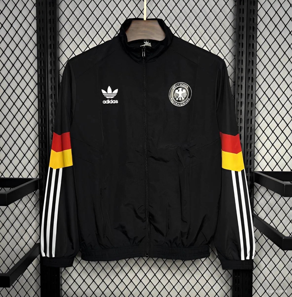Veste coupe-vent Allemagne/Germany noir 2024/25