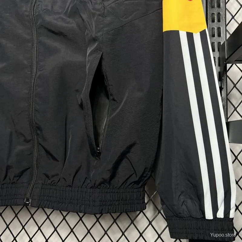 Veste coupe-vent Allemagne/Germany noir 2024/25