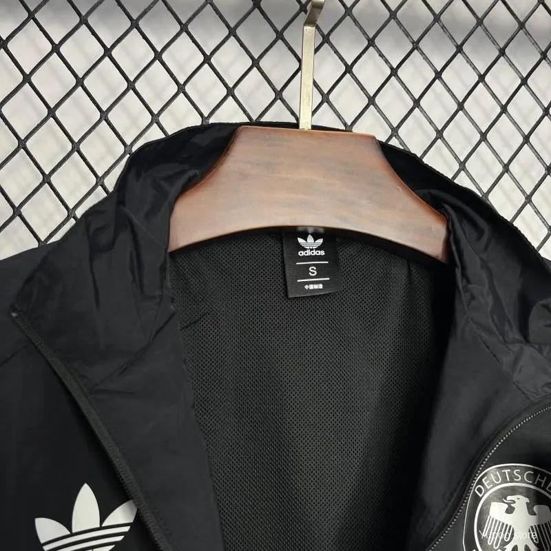 Veste coupe-vent Allemagne/Germany noir 2024/25