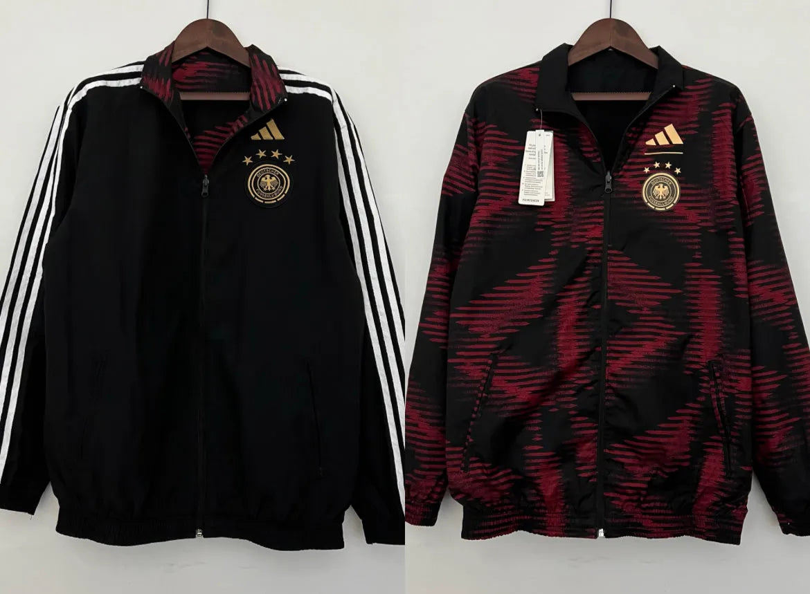 Veste coupe-vent Allemagne/Germany noir 2023/24