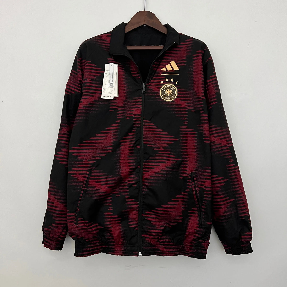Veste coupe-vent Allemagne/Germany noir 2023/24