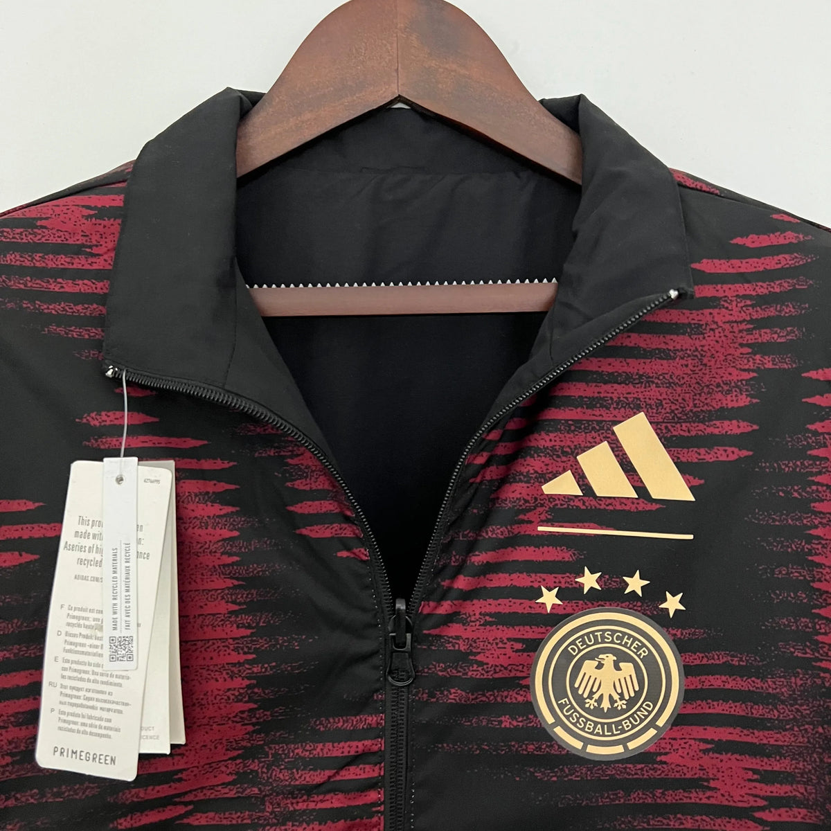 Veste coupe-vent Allemagne/Germany noir 2023/24