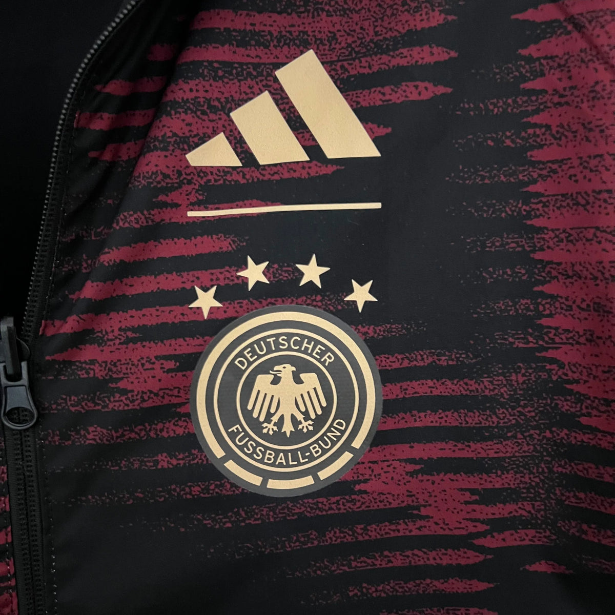 Veste coupe-vent Allemagne/Germany noir 2023/24