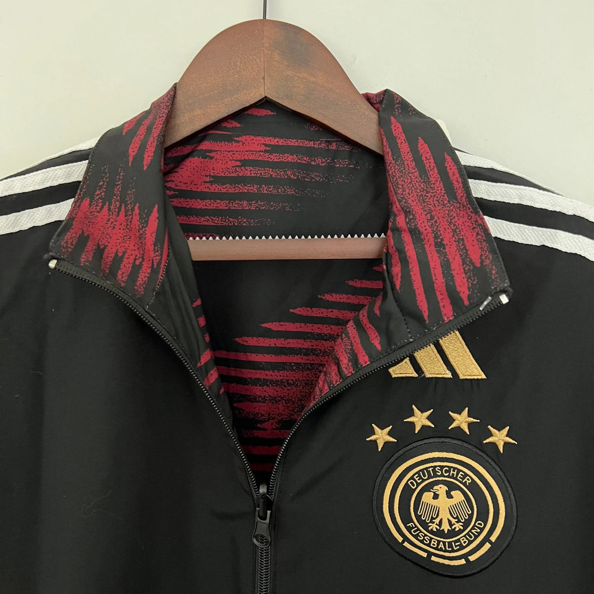 Veste coupe-vent Allemagne/Germany noir 2023/24