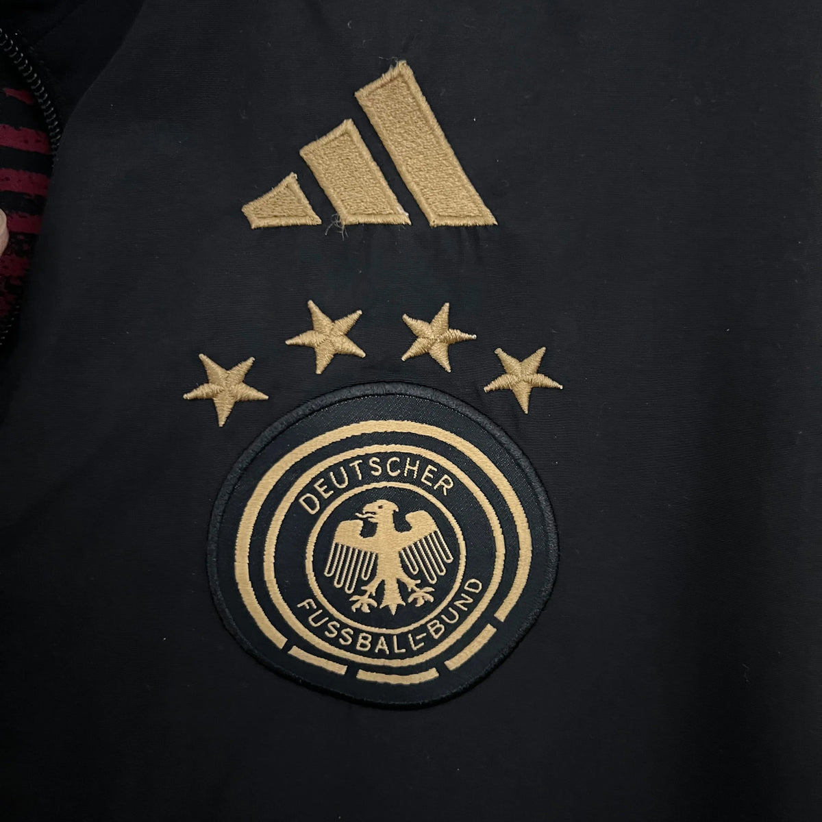 Veste coupe-vent Allemagne/Germany noir 2023/24