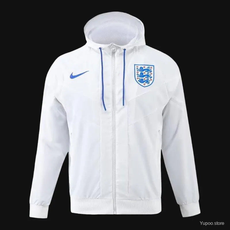 Veste coupe-vent Angleterre/England Blanc 2024/25