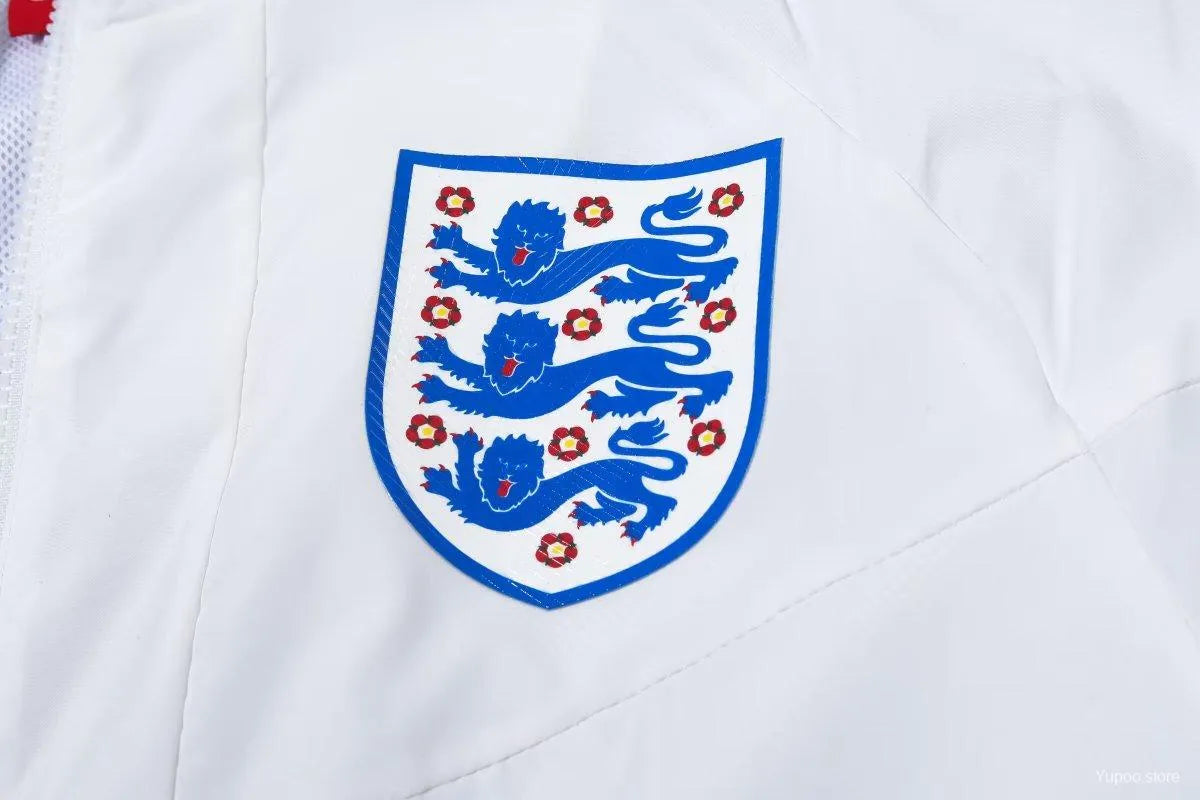Veste coupe-vent Angleterre/England Blanc 2024/25