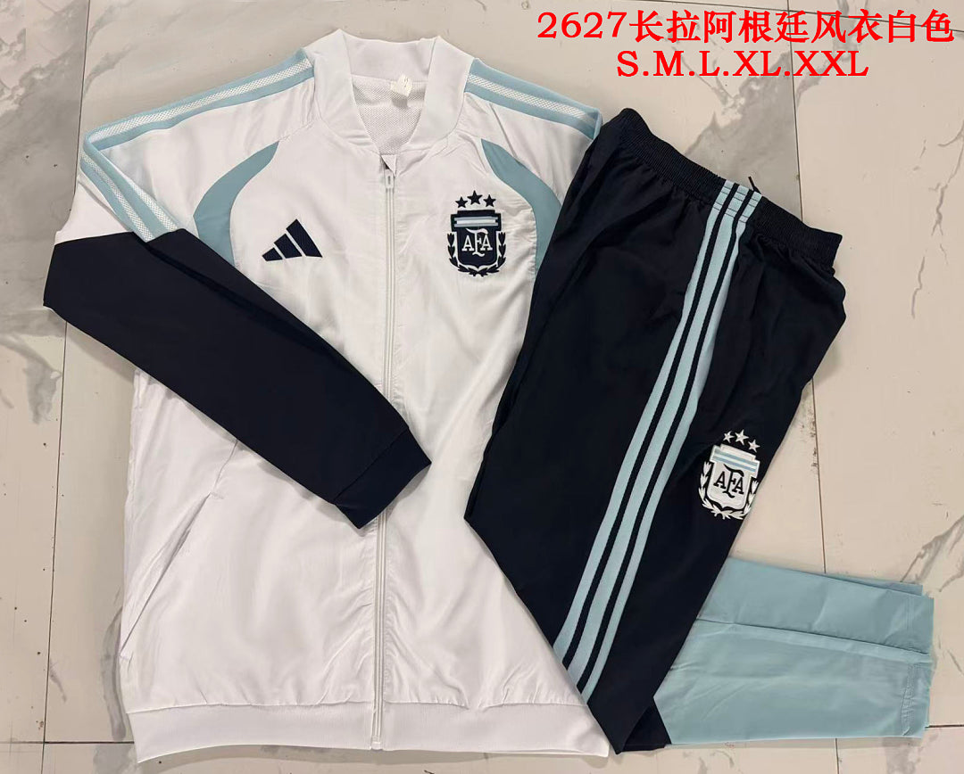 Veste Coupe-Vent Argentine 2026/27- Longue Fermeture