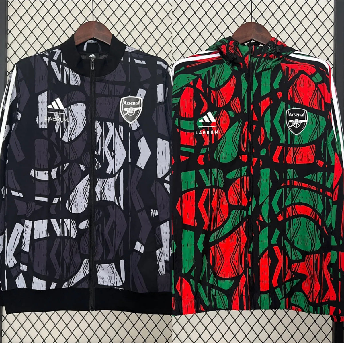 Veste coupe-vent Arsenal réversible 2024/25