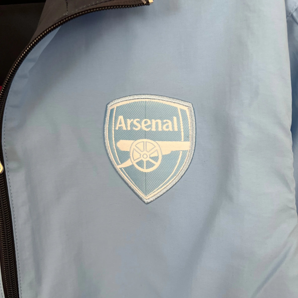 Veste coupe-vent Arsenal réversible bleu 2023/24