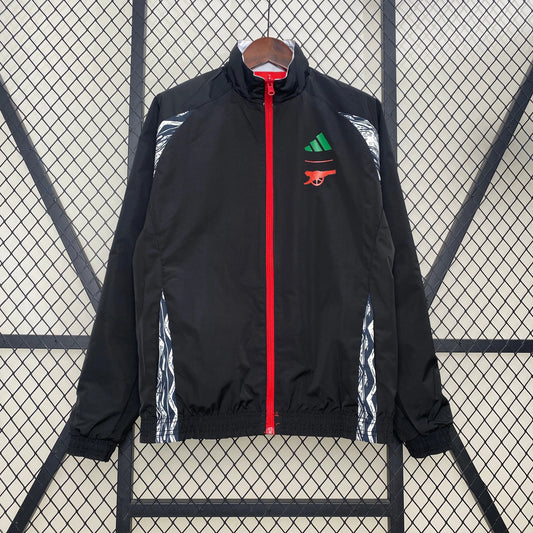 Veste coupe-vent Arsenal réversible jacket 2024/25