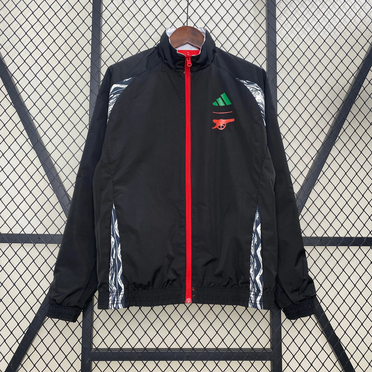 Veste coupe-vent Arsenal réversible jacket 2024/25