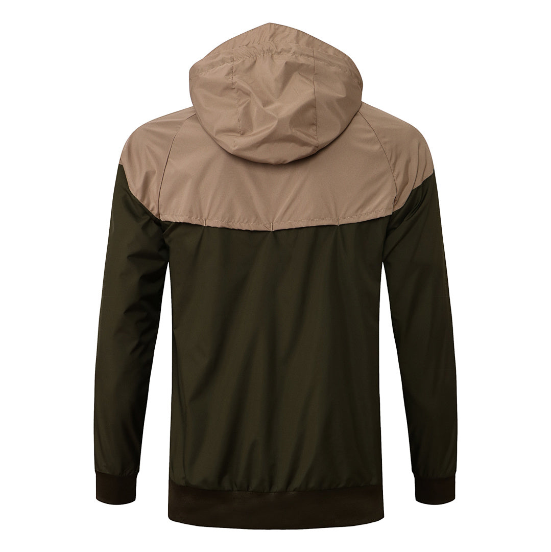 Veste Coupe-Vent Atlético Madrid 2021/22 - Vert Militaire