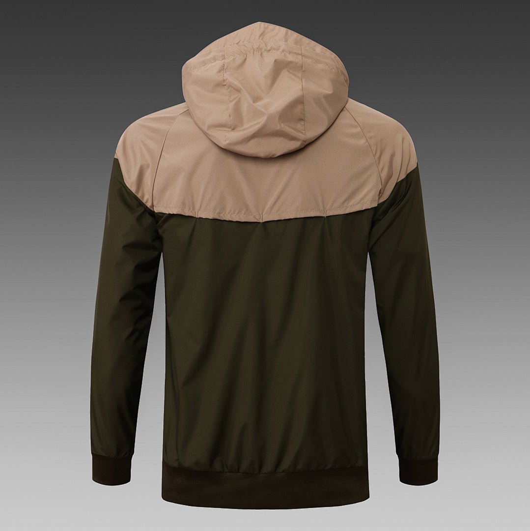 Veste Coupe-Vent Atlético Madrid 2021/22 - Vert Militaire