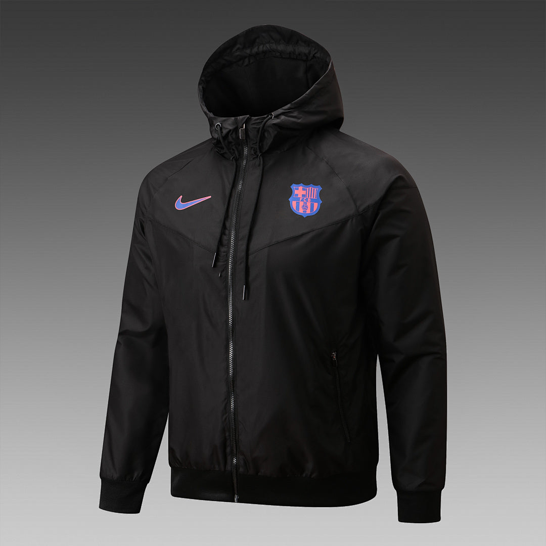 Veste Coupe-Vent Barcelone 2022/23 - Noir