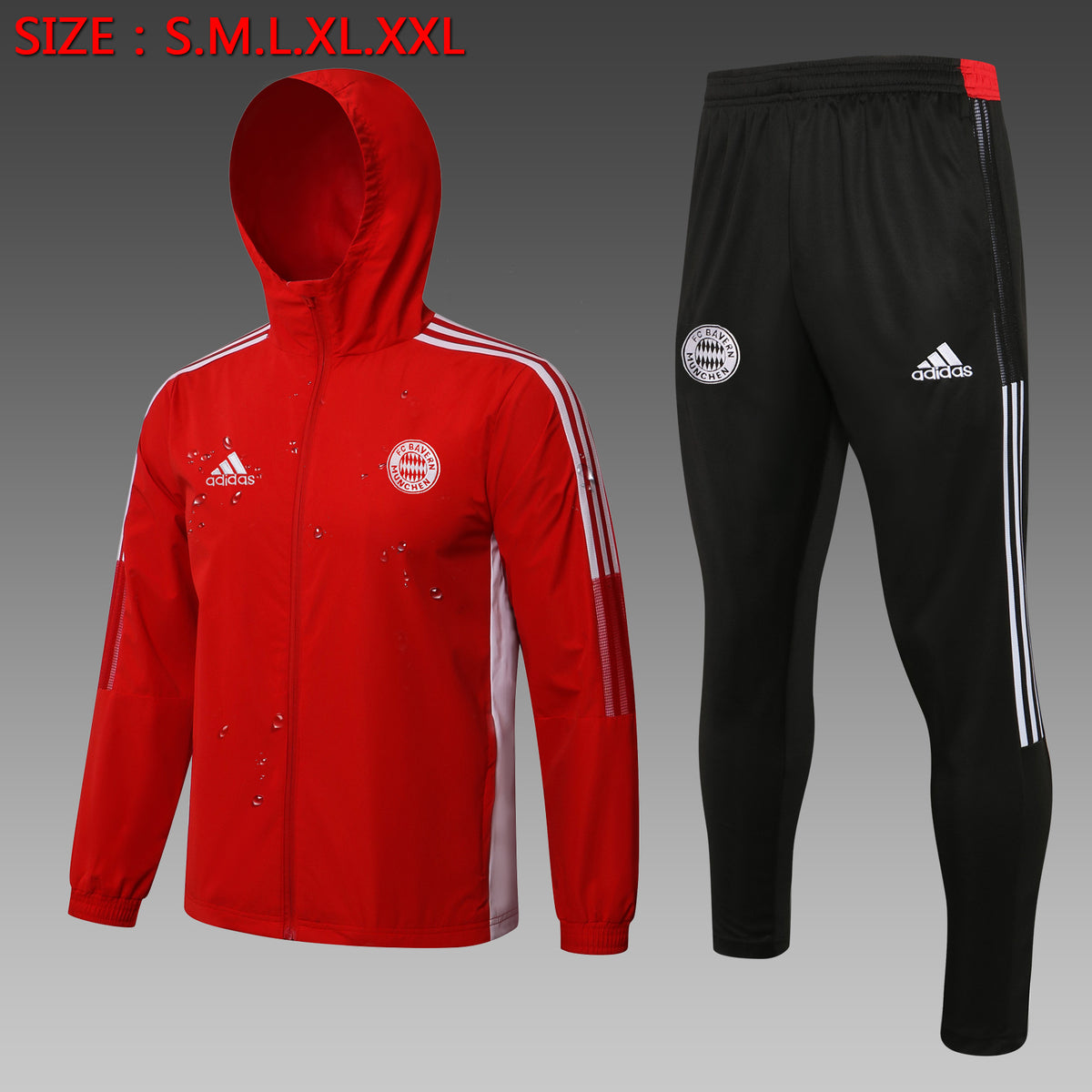 Veste Coupe-Vent Bayern Munich 2021/22 - Rouge