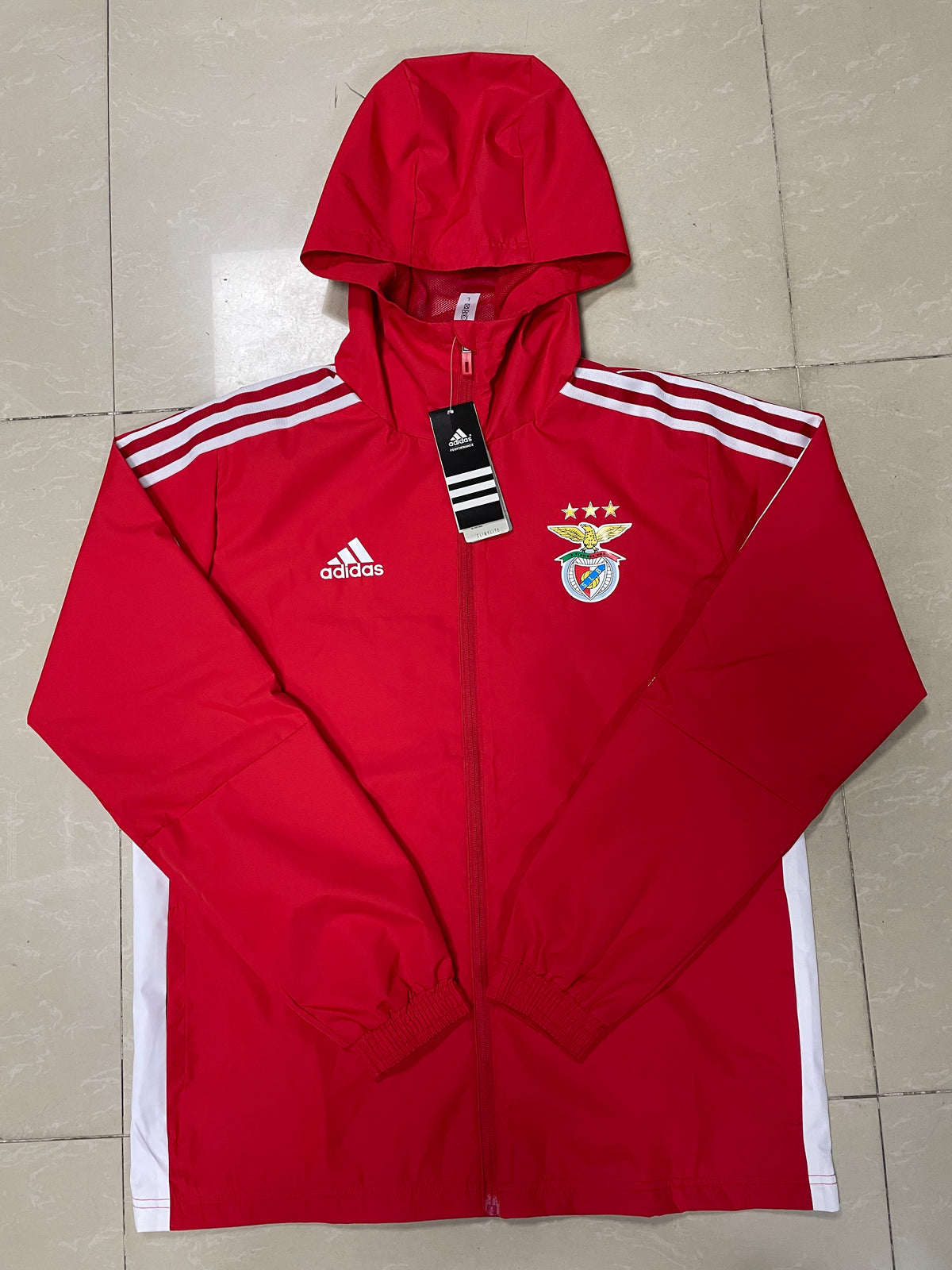 Veste Coupe-Vent Benfica 2021/22 - Rouge