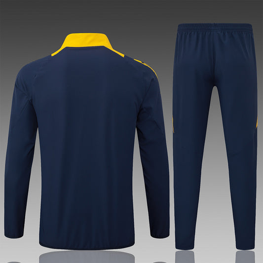 Veste Coupe-Vent Bleu Roi 2024/25 - Zippée