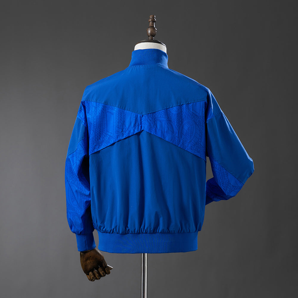 Veste Coupe-Vent Bleu S-XXL