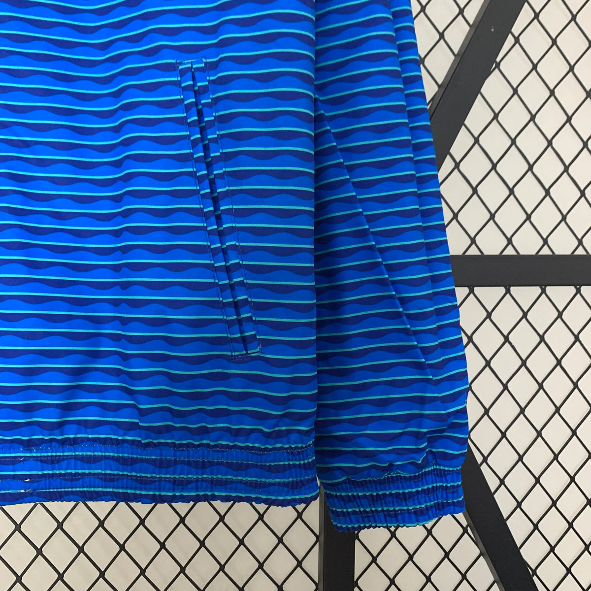 Veste coupe-vent Brésil/Brazil jaune/bleu 2023/24