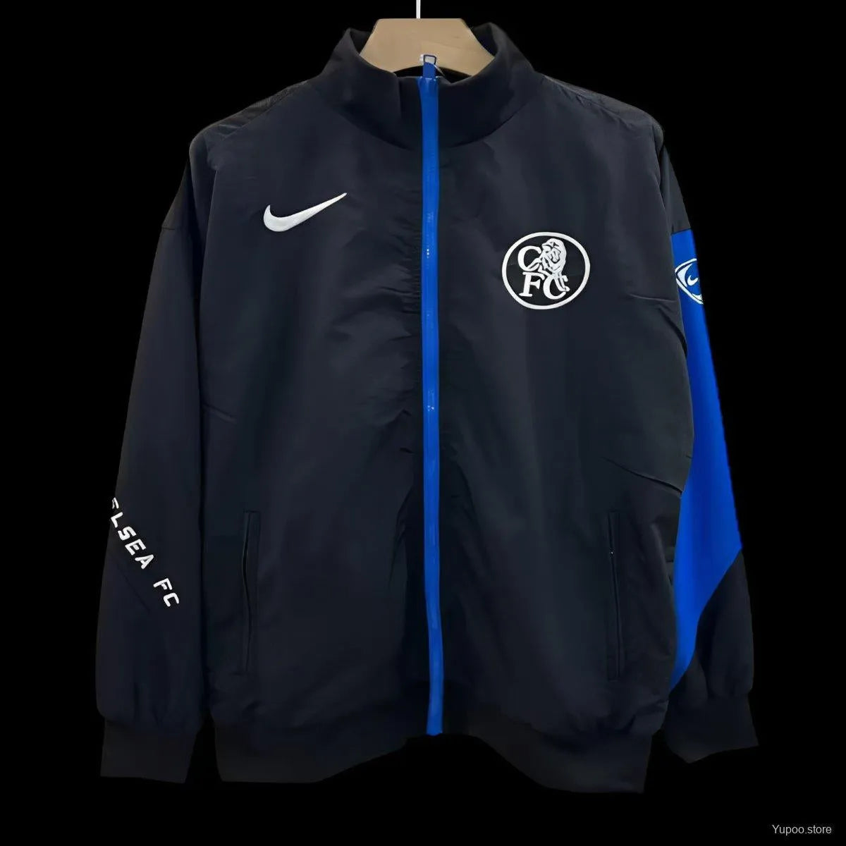 Veste coupe-vent Chelsea Nike noir 2025/26