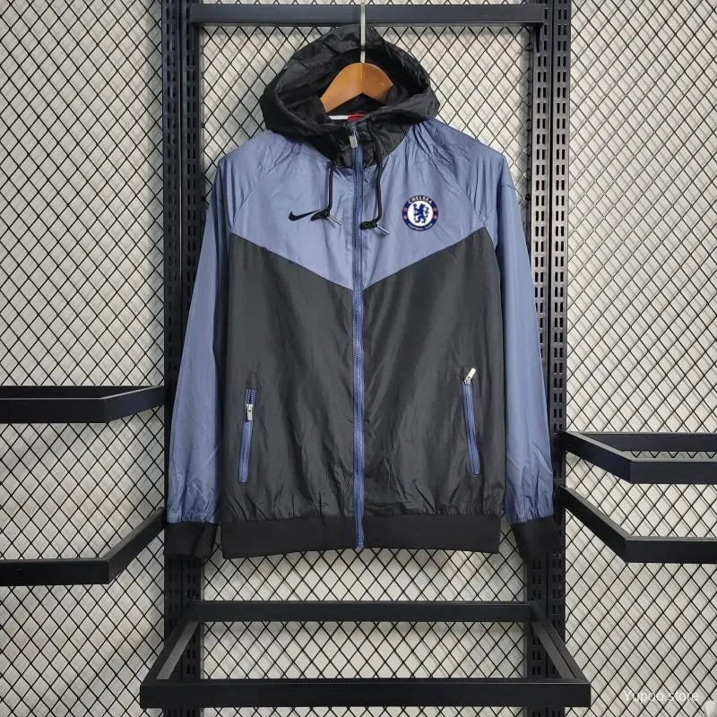 Veste coupe-vent Chelsea noir/mauve 2023/24