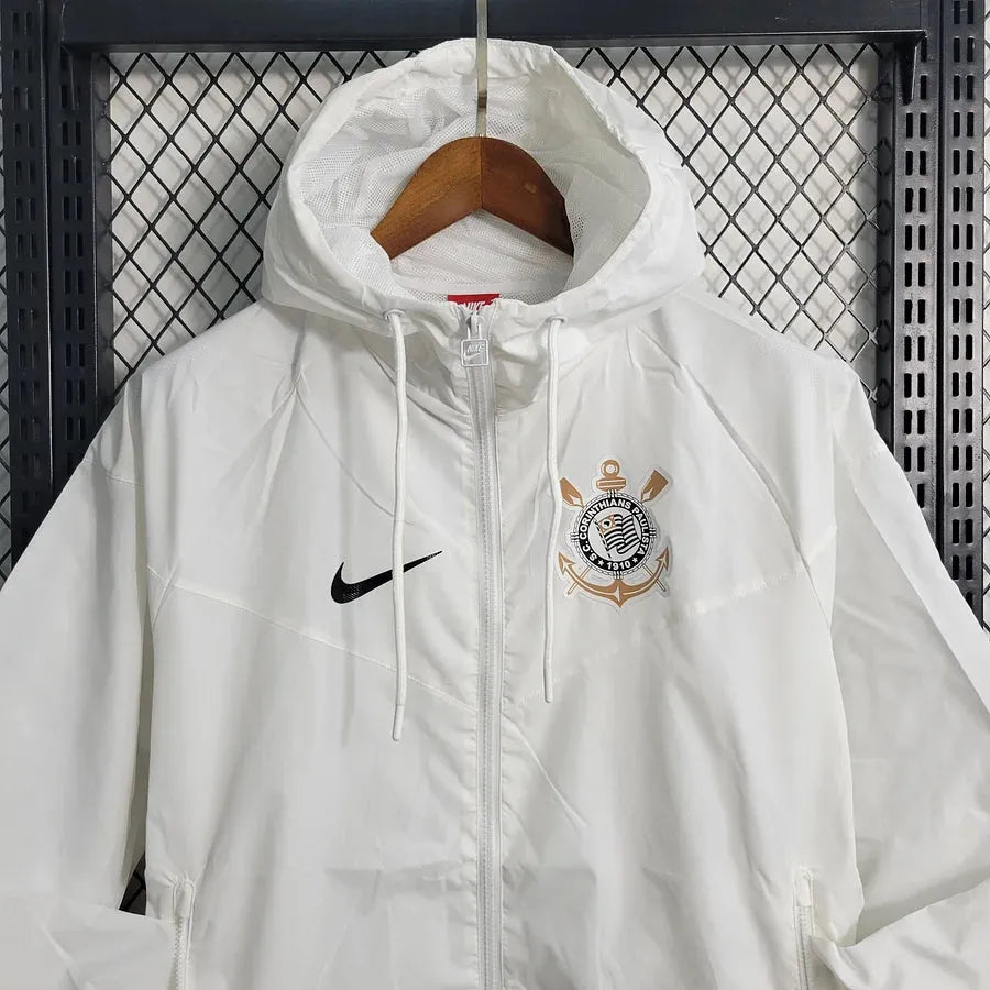 Veste coupe-vent Corinthians blanc 2023/24