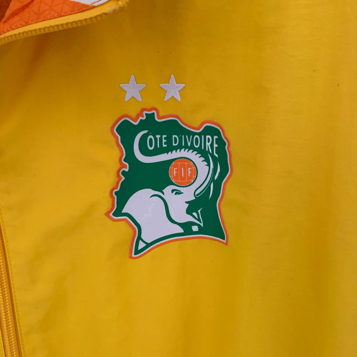 Veste coupe-vent Côte d’Ivoire/Ivory Coast réversible Orange 2023/24