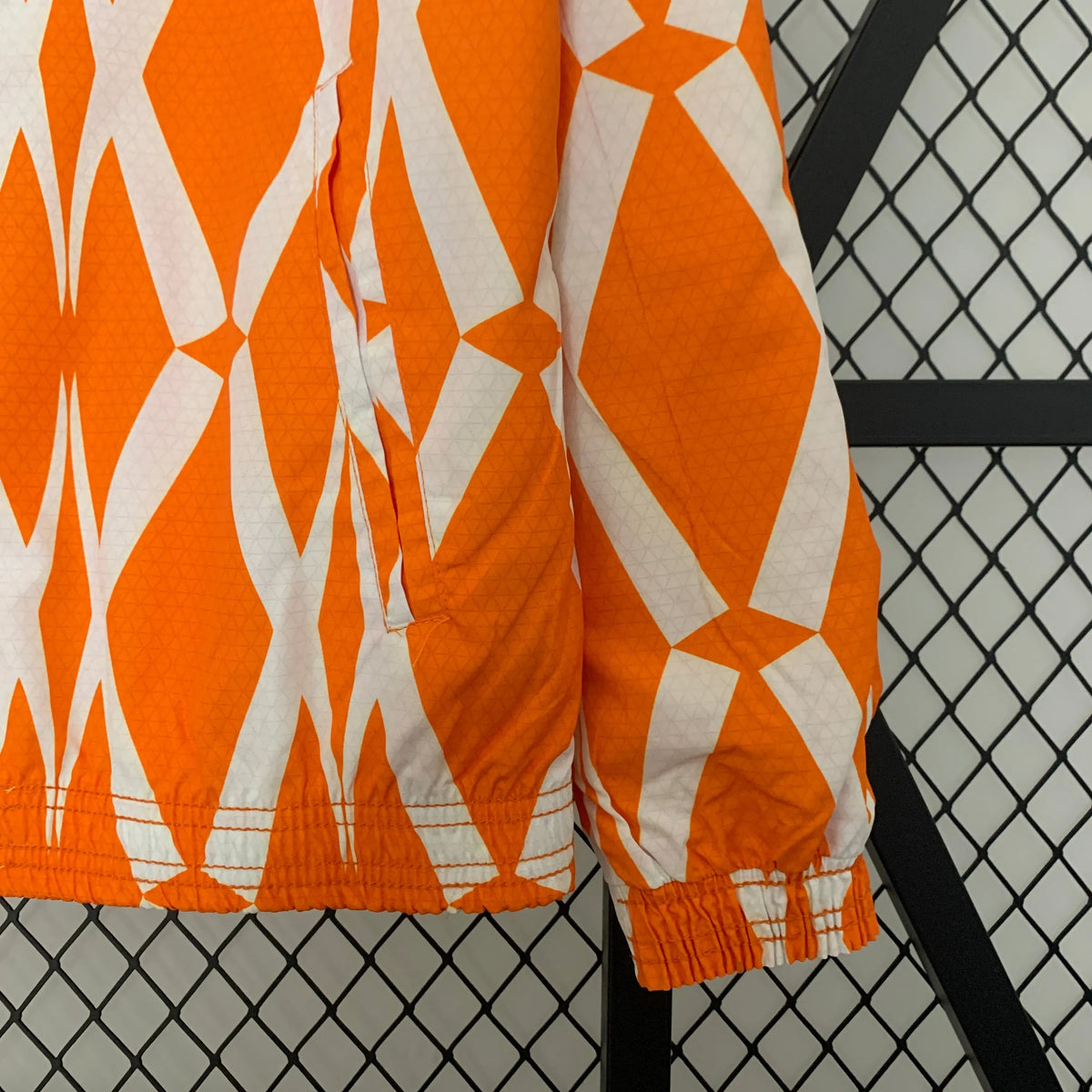 Veste coupe-vent Côte d’Ivoire/Ivory Coast réversible Orange 2023/24