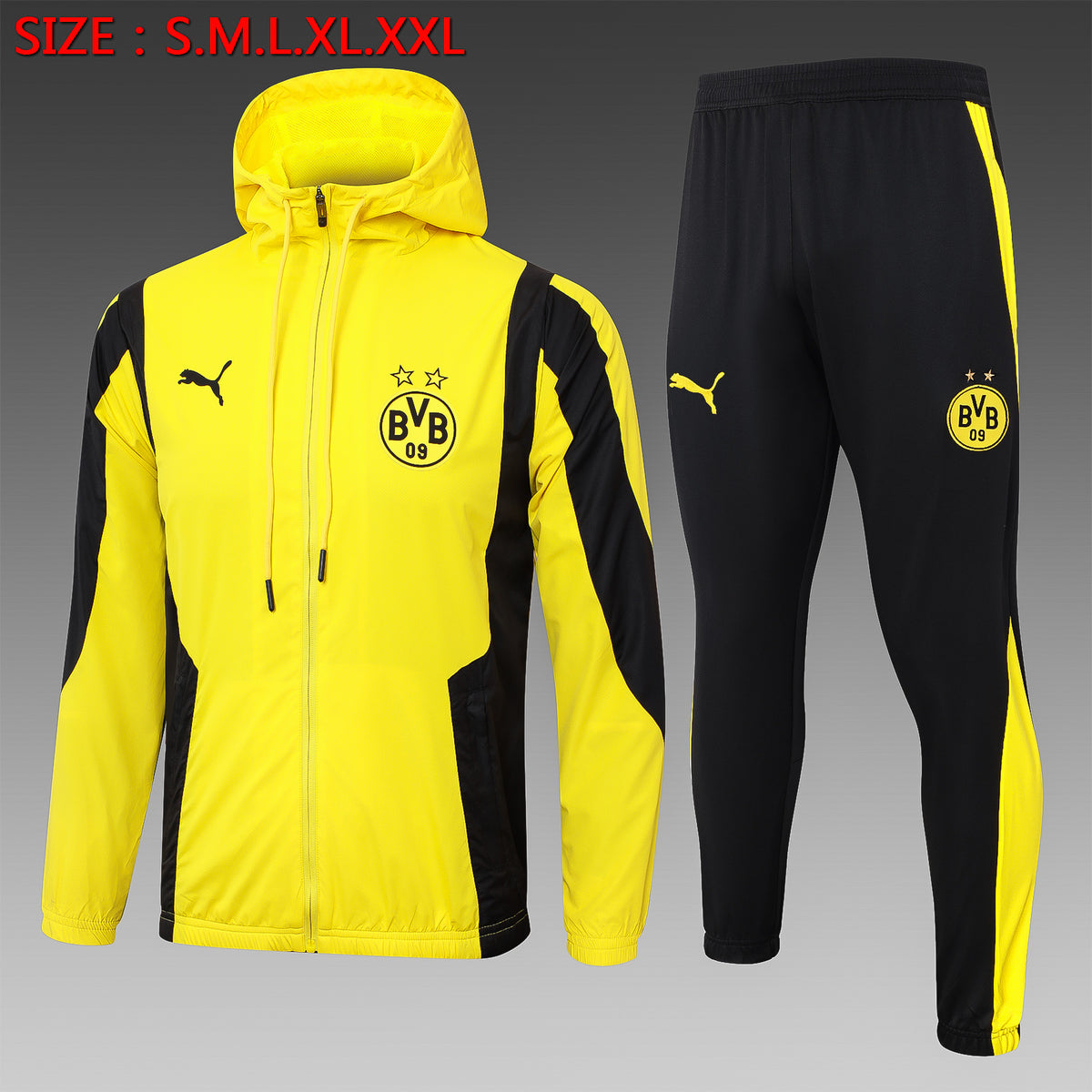 Veste Coupe-Vent Dortmund 2023/24 - Jaune
