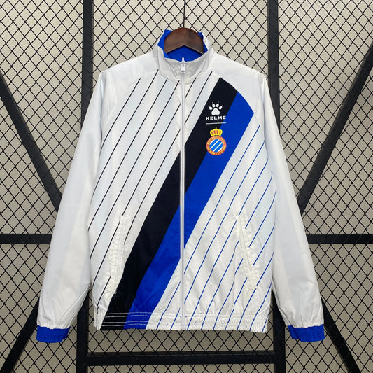 Veste coupe-vent Espanyol de Barcelone coat jacket réversible 2024/25