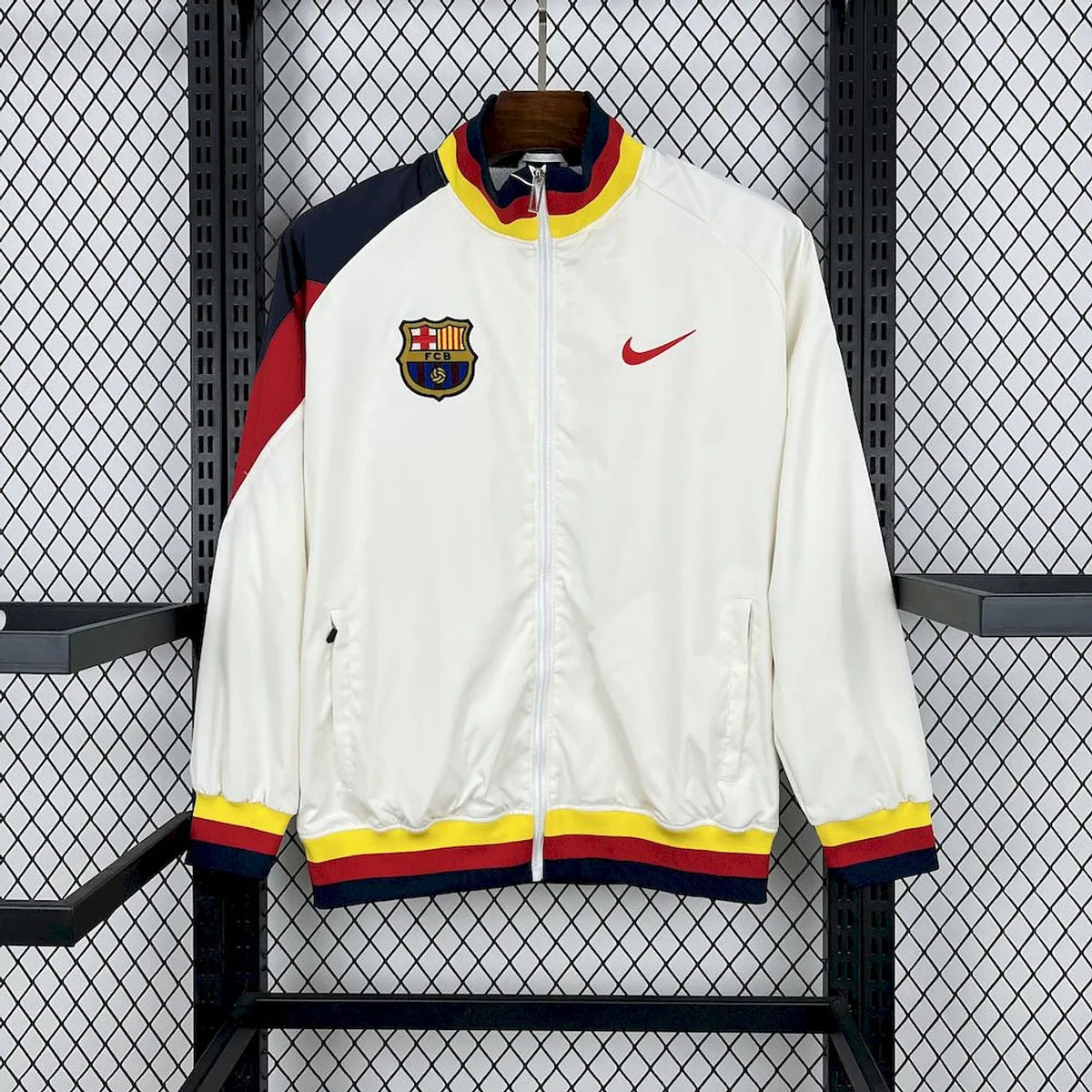 Veste coupe-vent FC Barcelone/Barcelona jacket Retro 2025/26