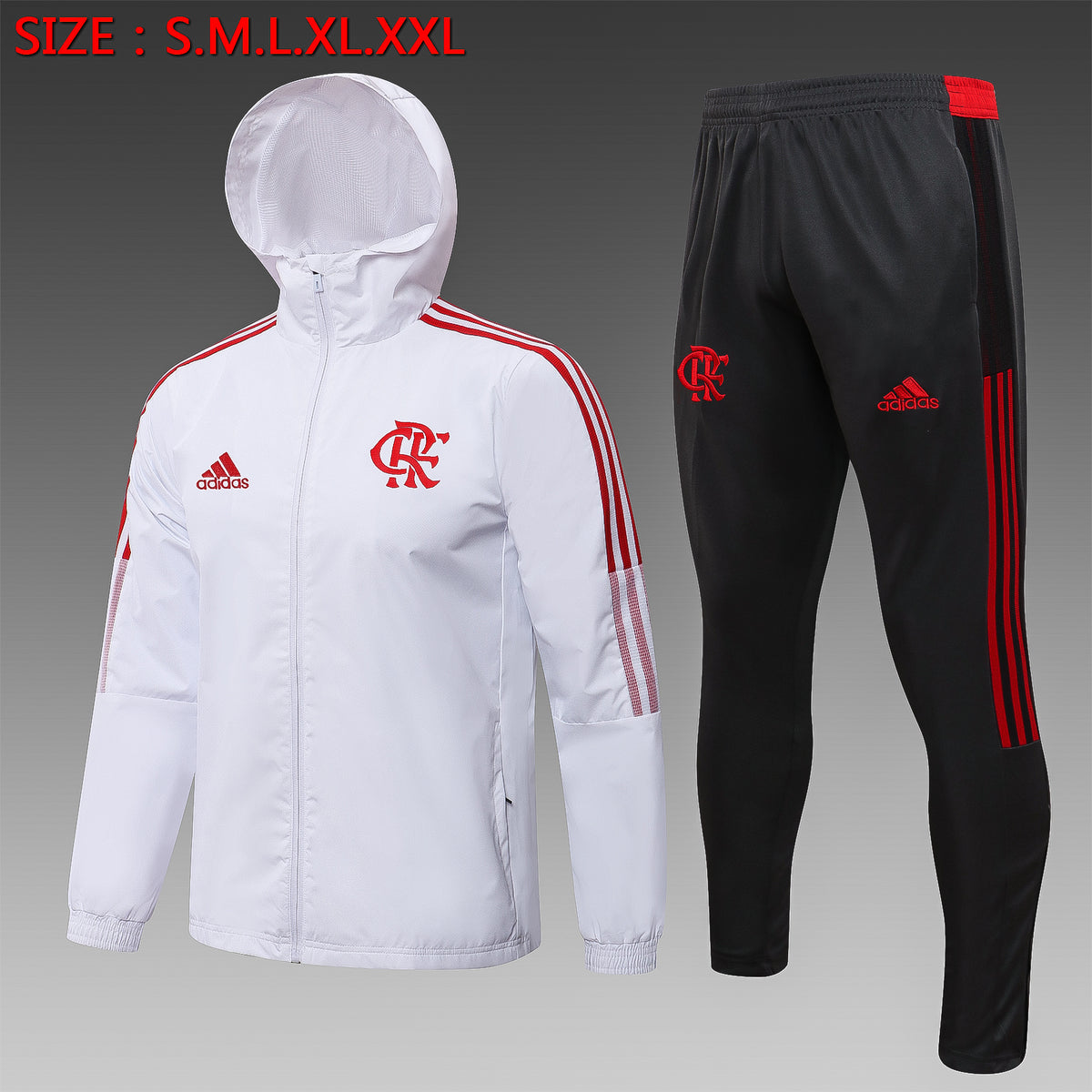 Veste Coupe-Vent Flamengo 2021/22 - Blanche