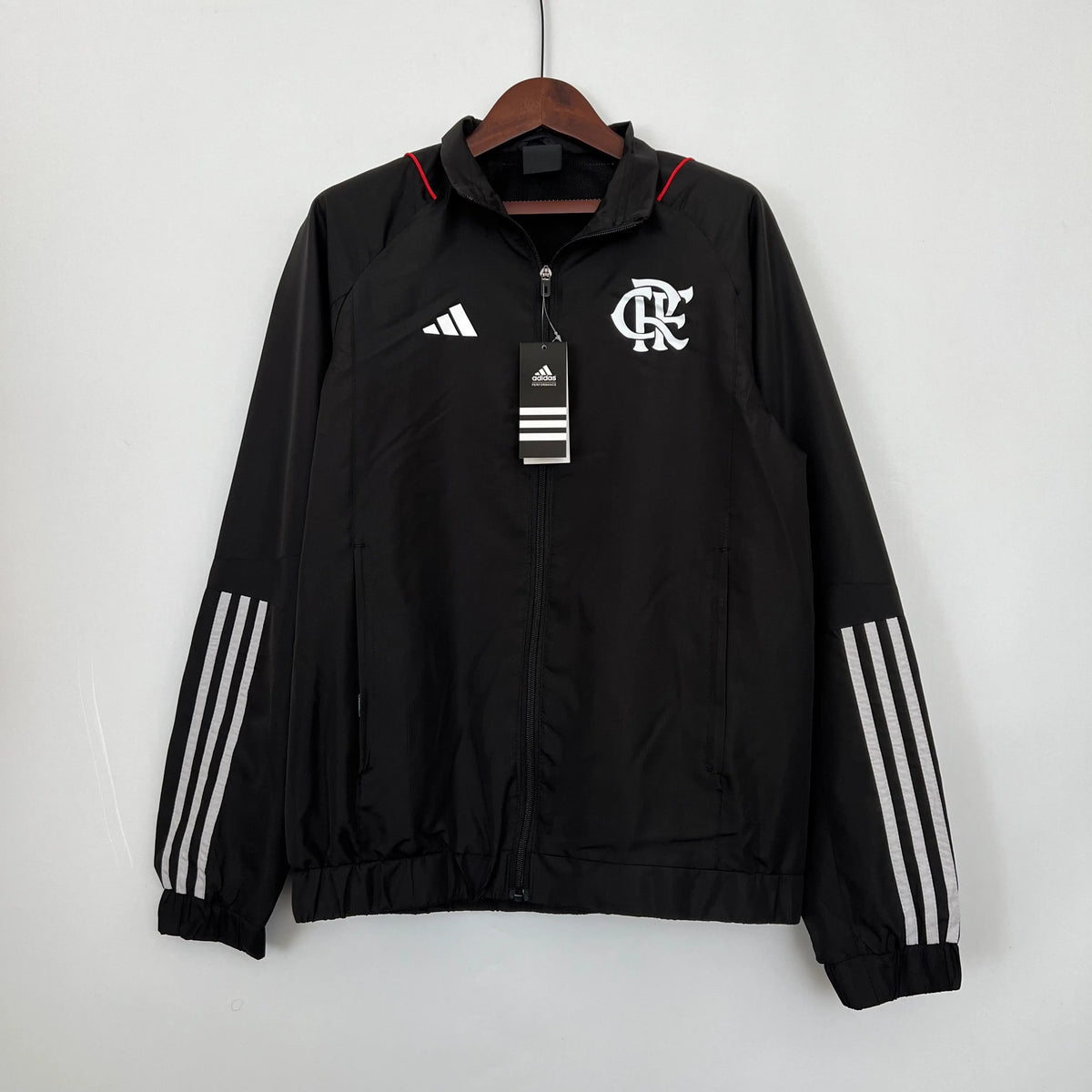 Veste coupe-vent Flamengo noir 2023/24