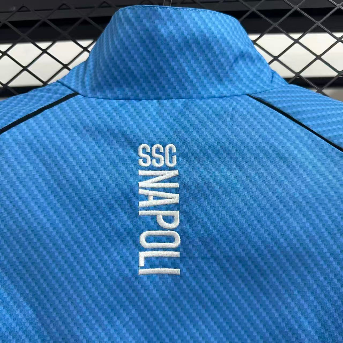 Veste coupe-vent imperméable bleue jacket 2025/26