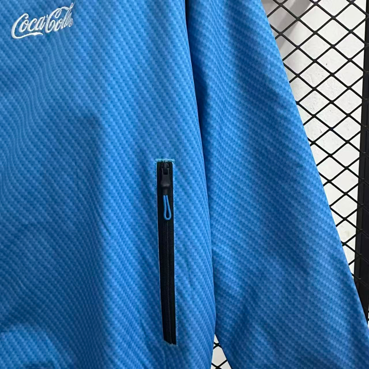 Veste coupe-vent imperméable bleue jacket 2025/26