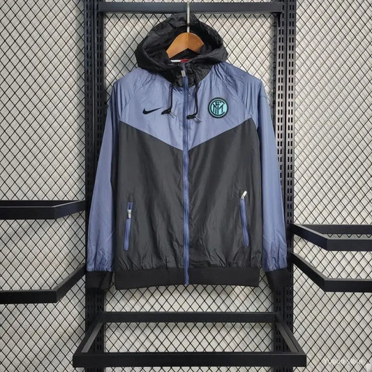 Veste coupe-vent Inter Milan noir/mauve 2023/24