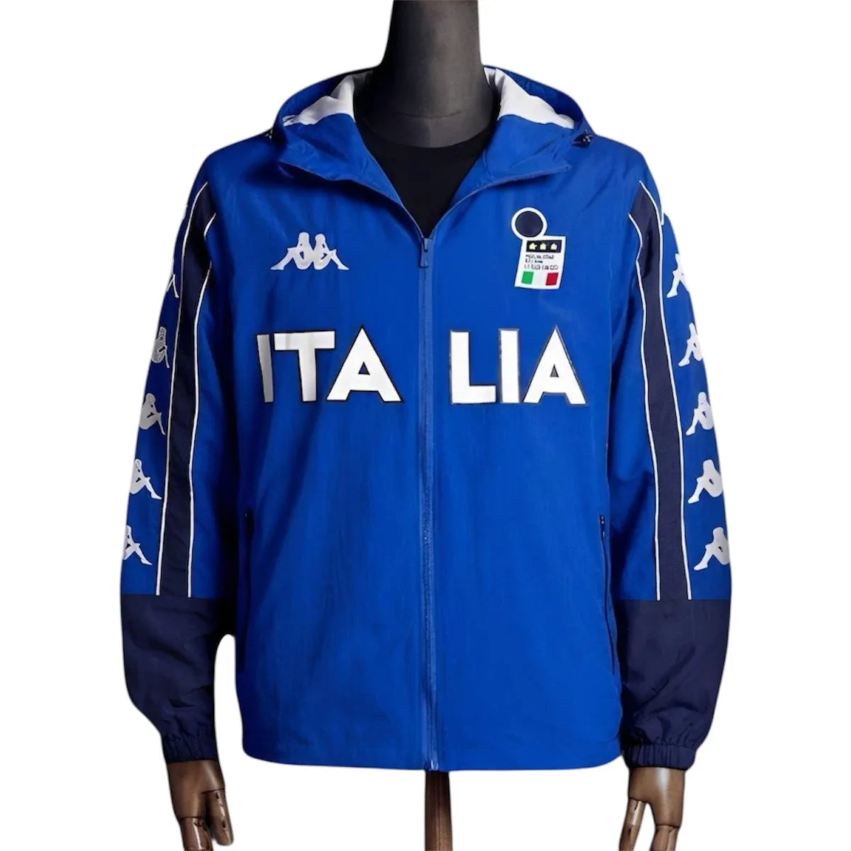 Veste coupe-vent Italie Italia Vintage rétro 1998