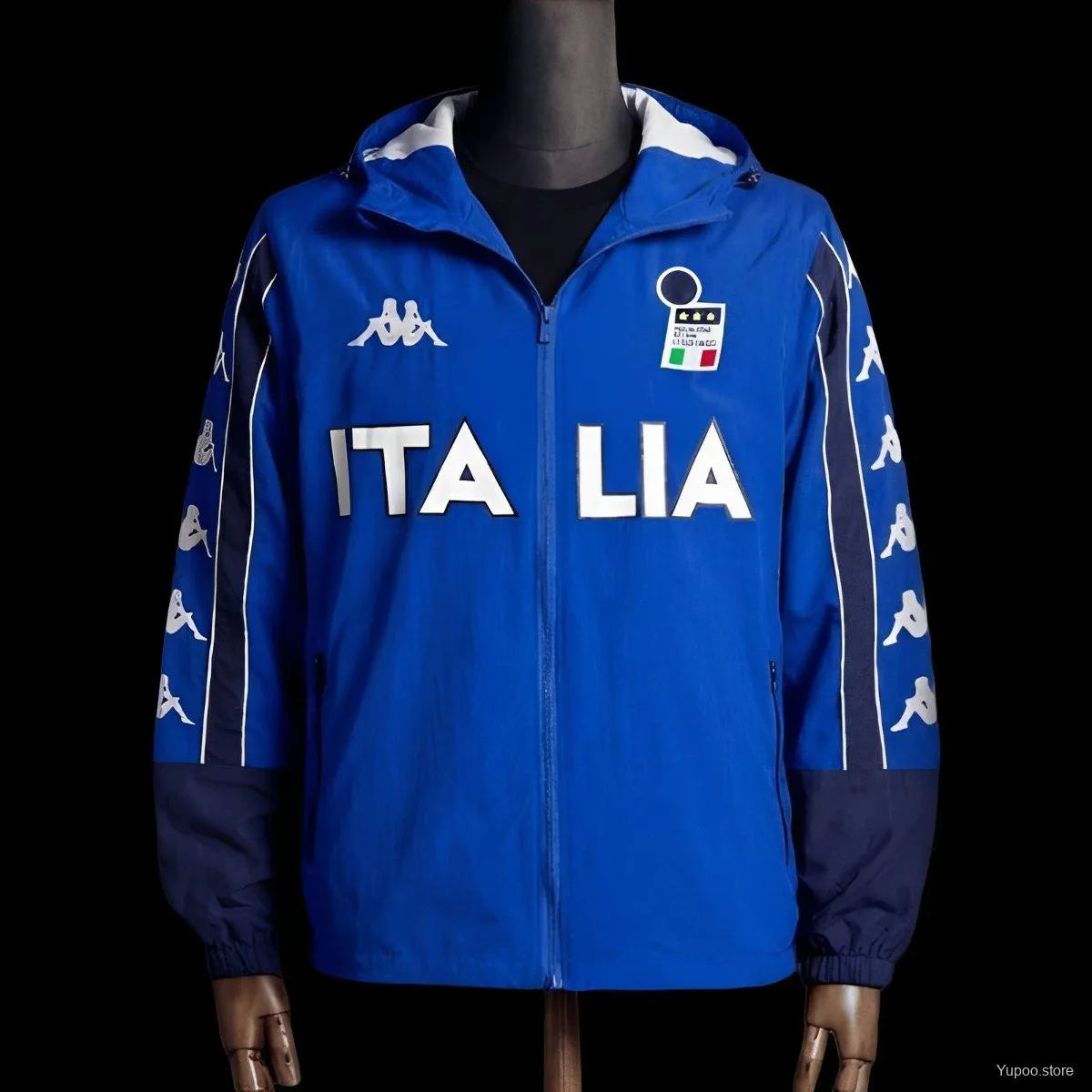 Veste coupe-vent Italie Italia Vintage rétro 1998