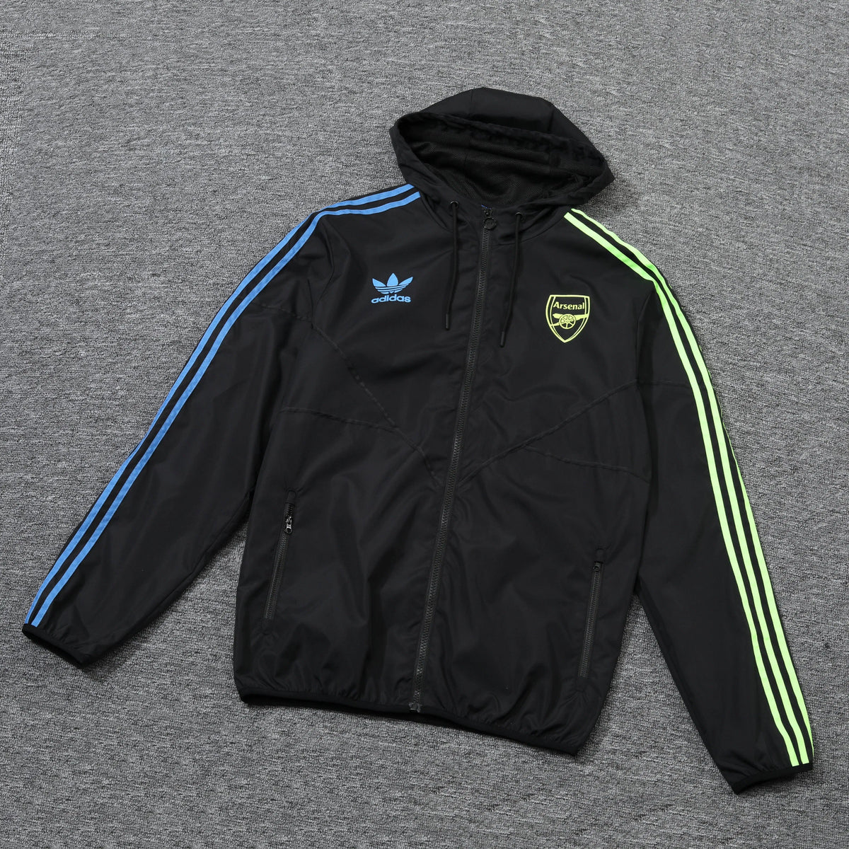Veste coupe-vent jacket Arsenal Noir 2023/24